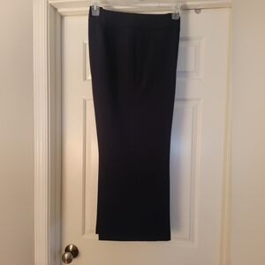 Kasper Size 12 Black Wide Leg Pants - EUC